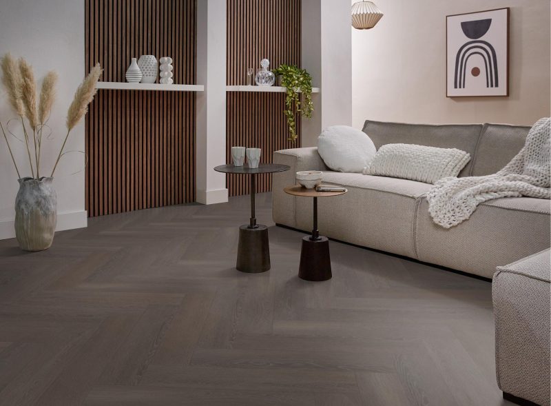vtwonen Herringbone dryback charcoal - Afbeelding 4