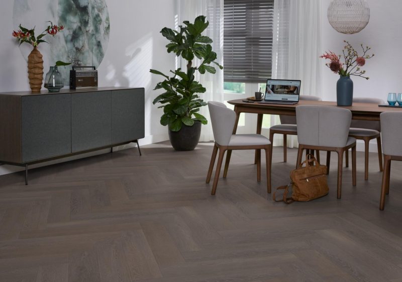 vtwonen Herringbone dryback charcoal - Afbeelding 8