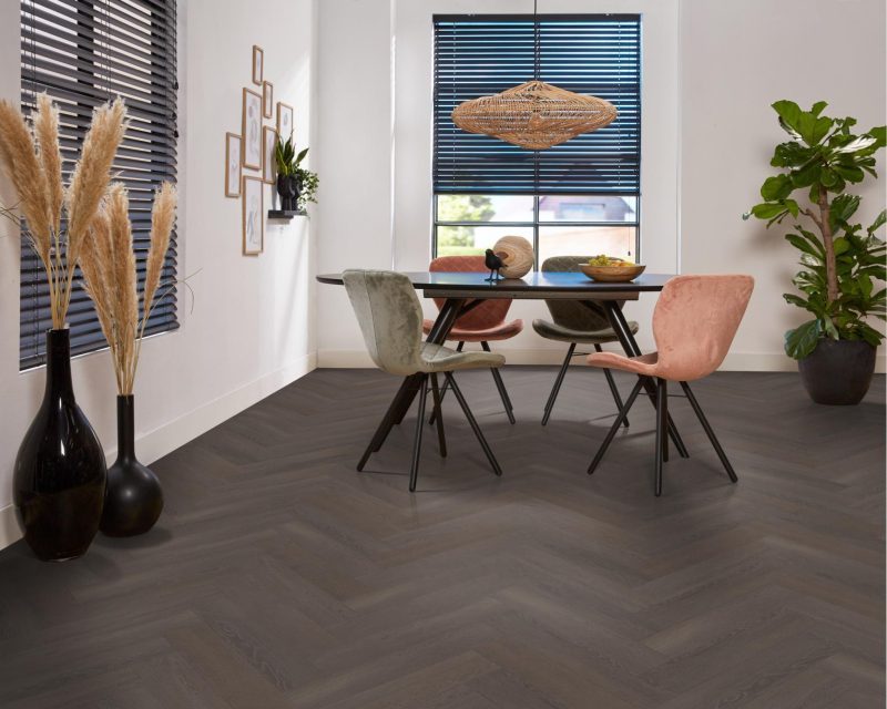 vtwonen Herringbone dryback charcoal - Afbeelding 9