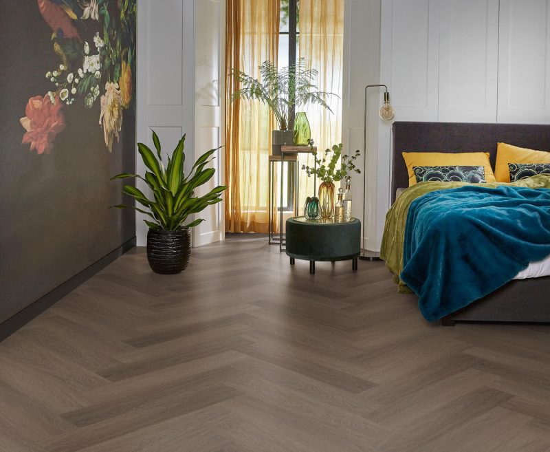 Ambiant Spigato Estino visgraat dryback brown - Afbeelding 6