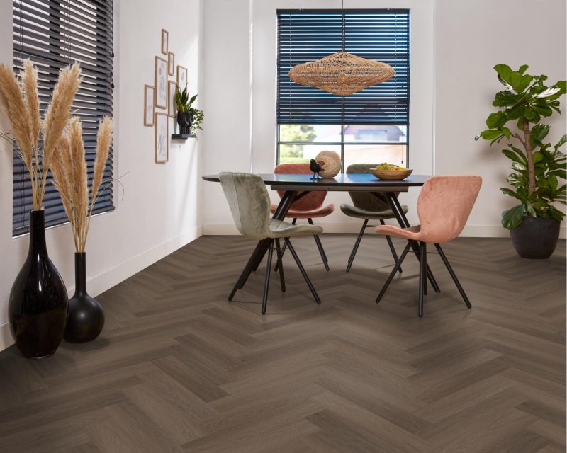 Ambiant Spigato Estino visgraat dryback brown - Afbeelding 9