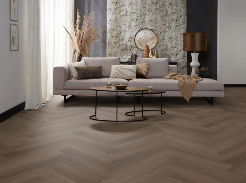 Ambiant Spigato Estino visgraat dryback brown - Afbeelding 11