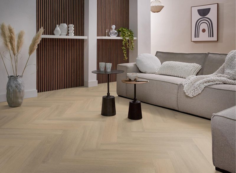 Ambiant Spigato Viranto visgraat dryback warm beige - Afbeelding 4