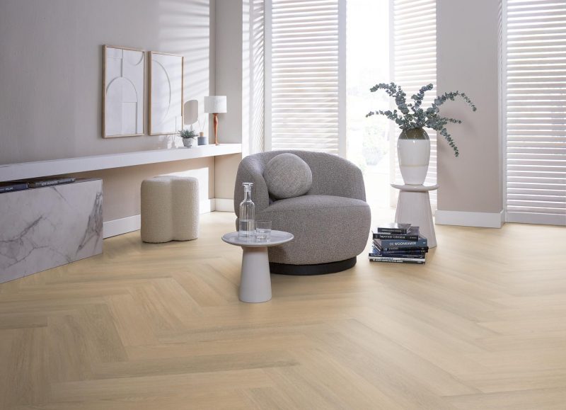Ambiant Spigato Viranto visgraat dryback warm beige - Afbeelding 5