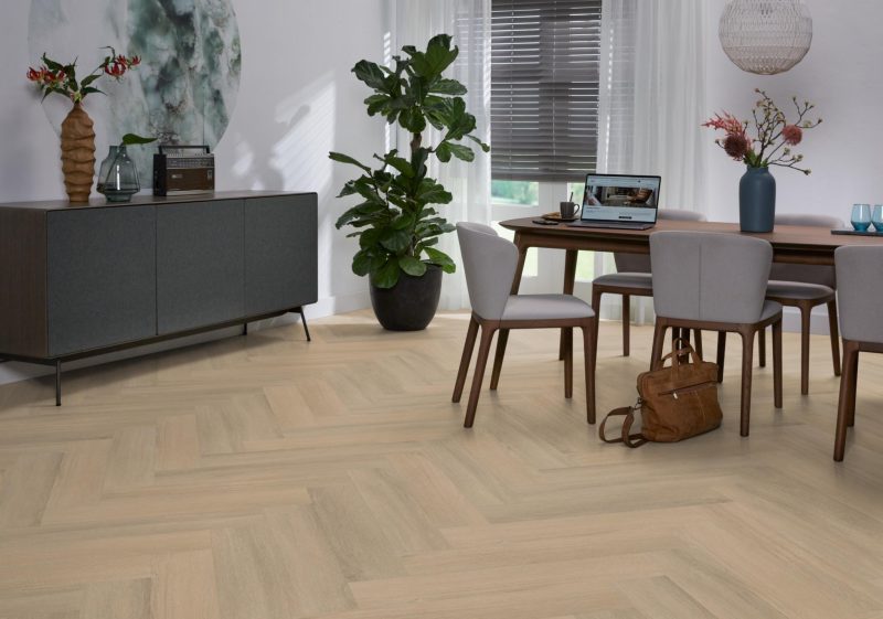 Ambiant Spigato Viranto visgraat dryback warm beige - Afbeelding 8