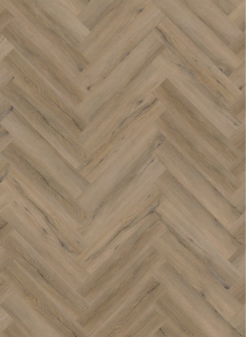 Gelasta City Visgraat Rigid Click 5700 Smoked Oak Light