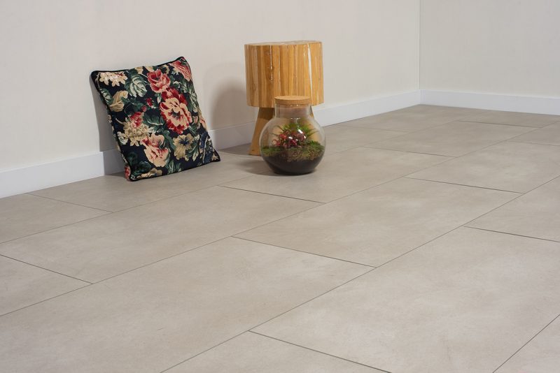 Floer Tegel Click PVC - Tankenberg Leemgrijs - Afbeelding 6