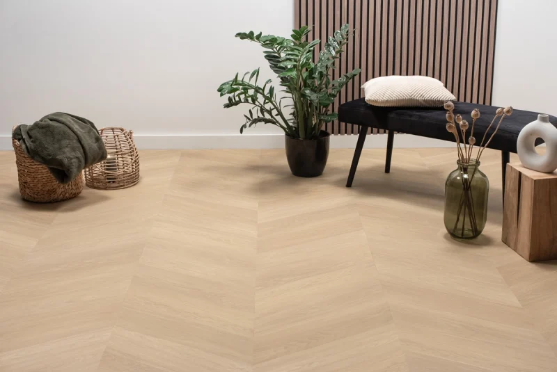 Floer Hongaarse Punt PVC – Natuur Eiken - Afbeelding 8