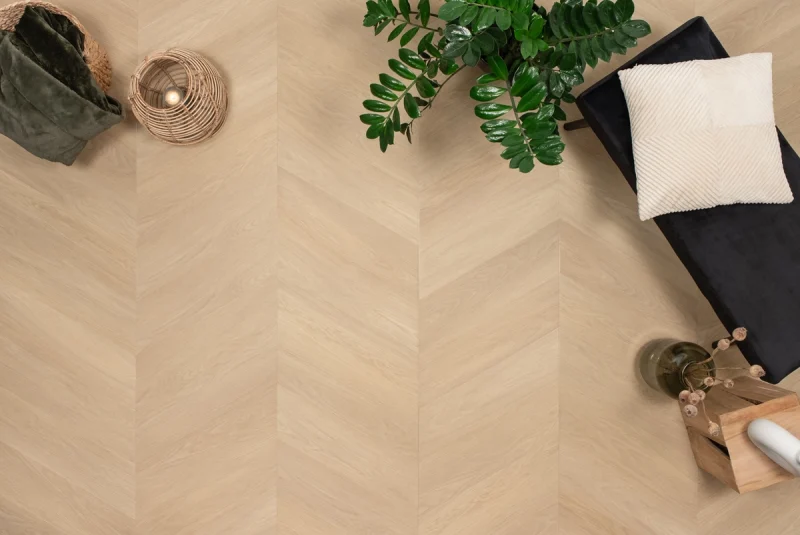Floer Hongaarse Punt PVC – Natuur Eiken - Afbeelding 7