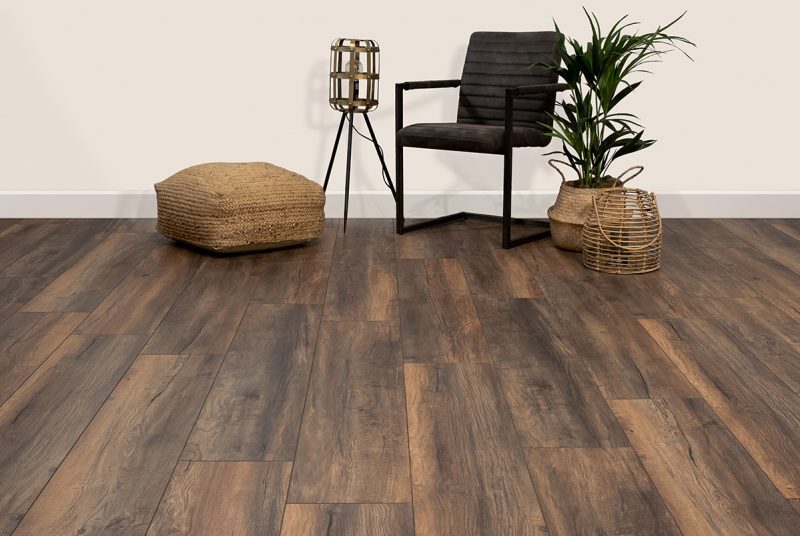Floer Sloophout Laminaat - Ruw Donker Eiken - Afbeelding 6