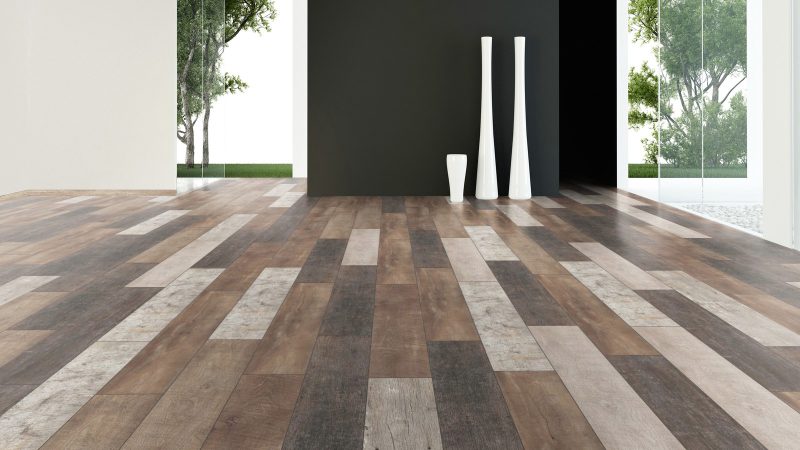 Floer Sloophout Laminaat - Versleten Planken Donker - Afbeelding 3