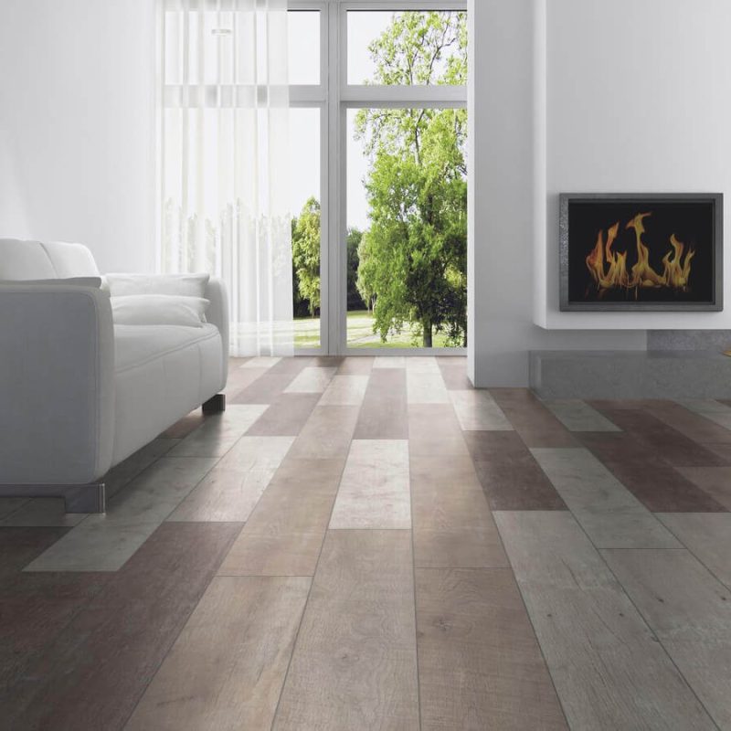 Floer Sloophout Laminaat - Versleten Planken Licht - Afbeelding 5