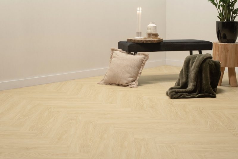 Floer Visgraat Click PVC - Kingbeek Crème (Uitlopend) - Afbeelding 3