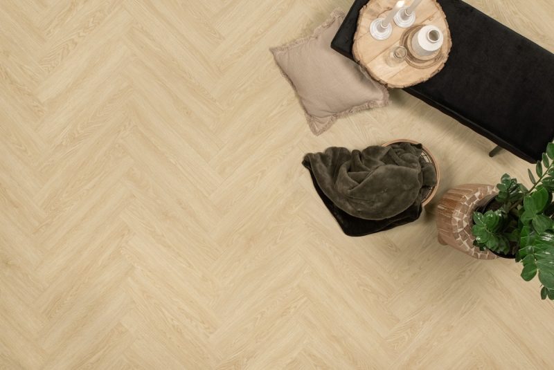 Floer Visgraat Click PVC - Kingbeek Crème (Uitlopend) - Afbeelding 4