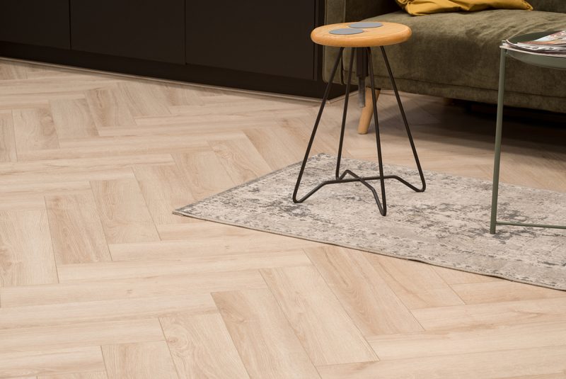 Floer Visgraat Laminaat - Crème Eiken - Afbeelding 7