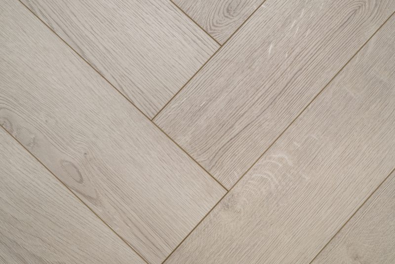 Floer Visgraat Laminaat - Vergrijsd Eiken - Afbeelding 8