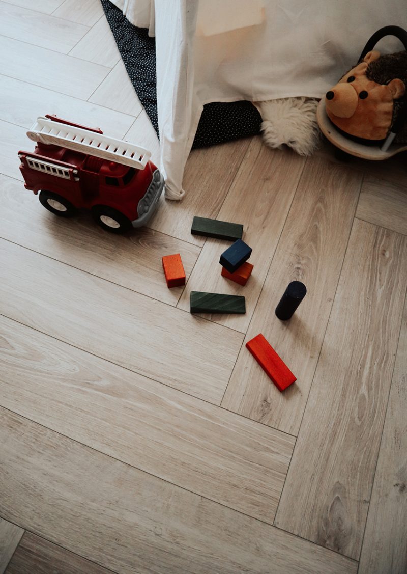 Floer Visgraat Laminaat - Mat Wit Eiken - Afbeelding 5