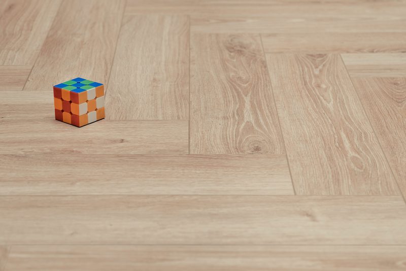 Floer Visgraat Laminaat - Mat Wit Eiken - Afbeelding 4