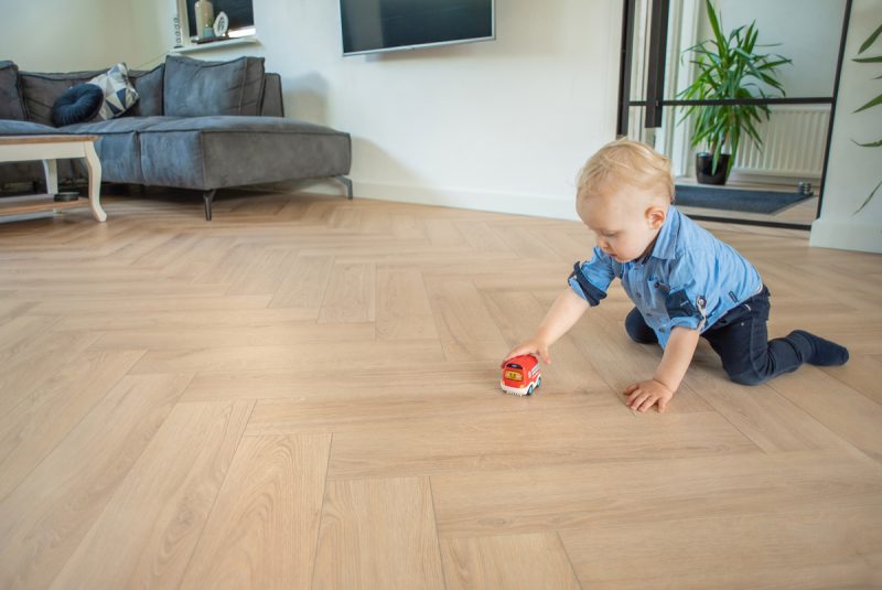 Floer Visgraat Laminaat - Onbehandeld Eiken - Afbeelding 12