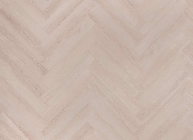 Floer Visgraat PVC - Mat Wit Eiken (Uitlopend)