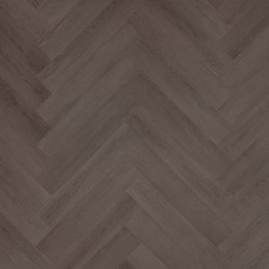 Floer Visgraat PVC - Zwart Eiken (Uitlopend)