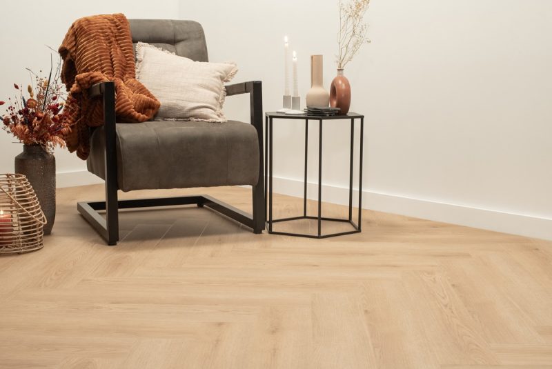 Floer Walvisgraat Click PVC - Bryde Bruin - Afbeelding 23