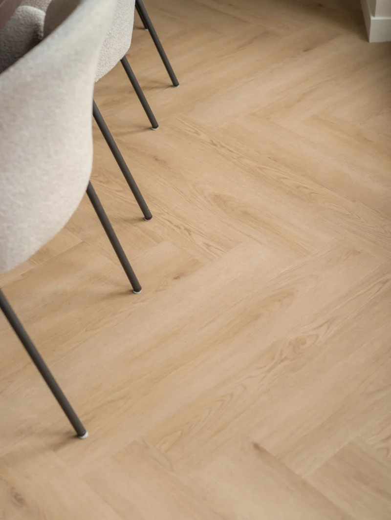 Floer Walvisgraat Click PVC - Bryde Bruin - Afbeelding 4