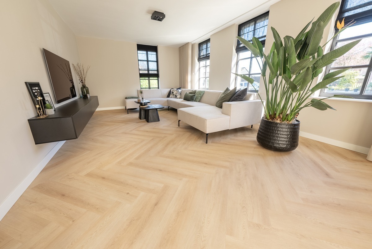 Floer Walvisgraat Click PVC – Cetus Crème - Afbeelding 11