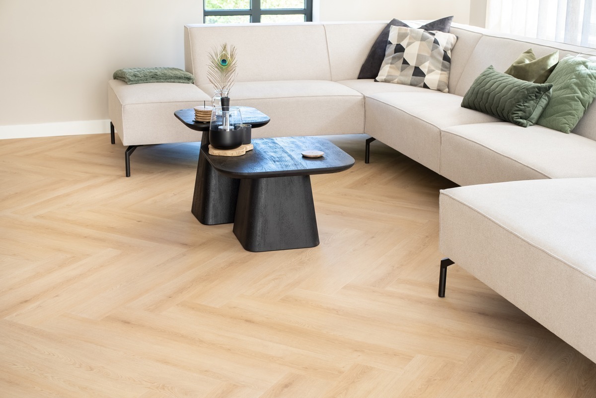 Floer Walvisgraat Click PVC – Cetus Crème - Afbeelding 6