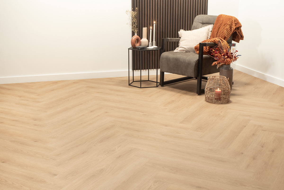 Floer Walvisgraat PVC - Bryde Bruin - Afbeelding 15