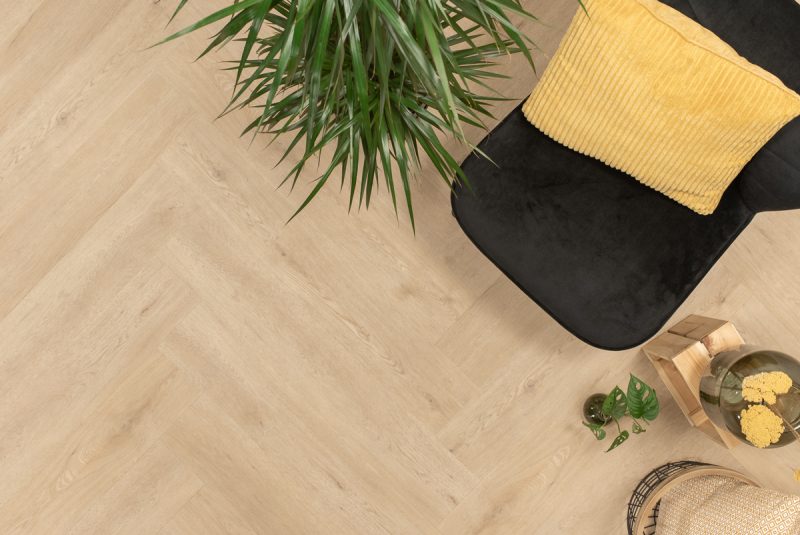 Floer Walvisgraat PVC - Gaia Grijsbeige - Afbeelding 14