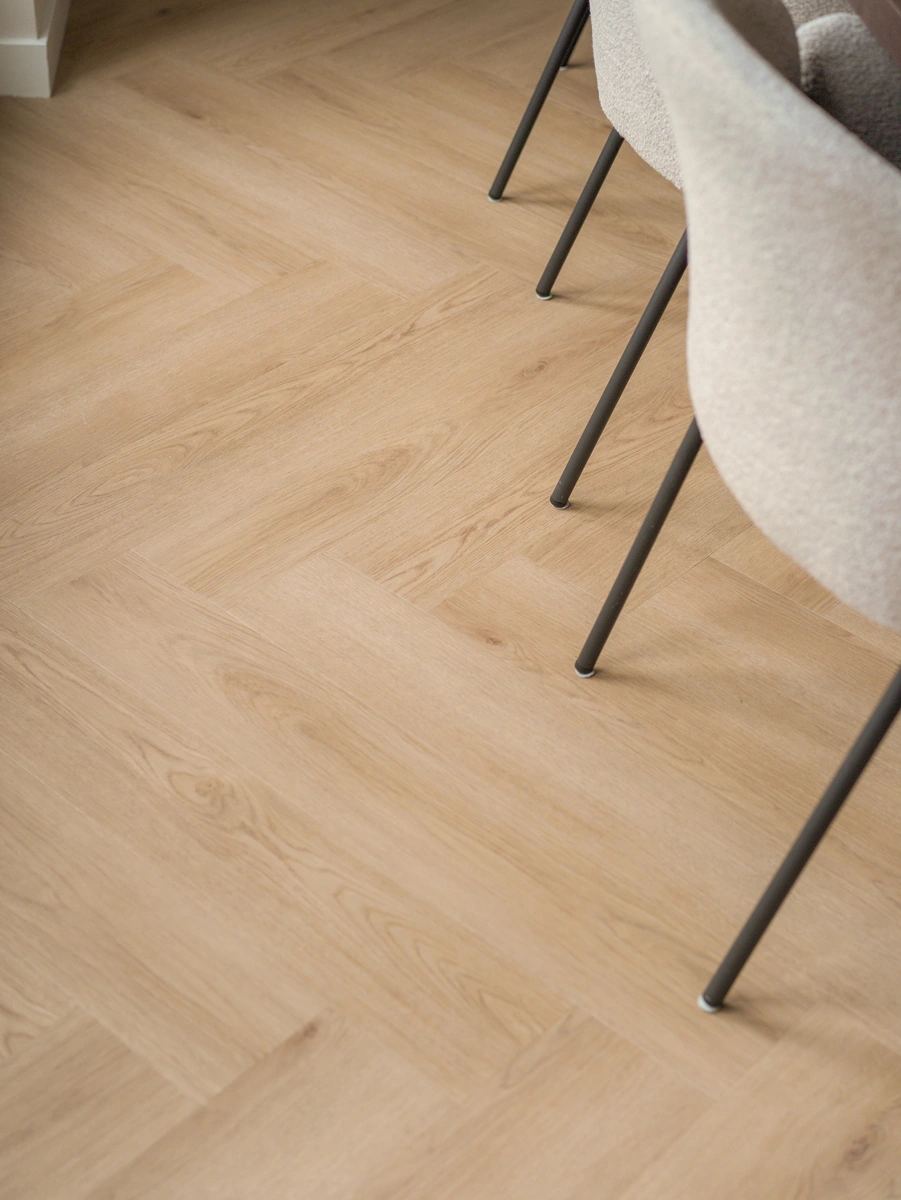 Floer Walvisgraat PVC - Bryde Bruin - Afbeelding 4