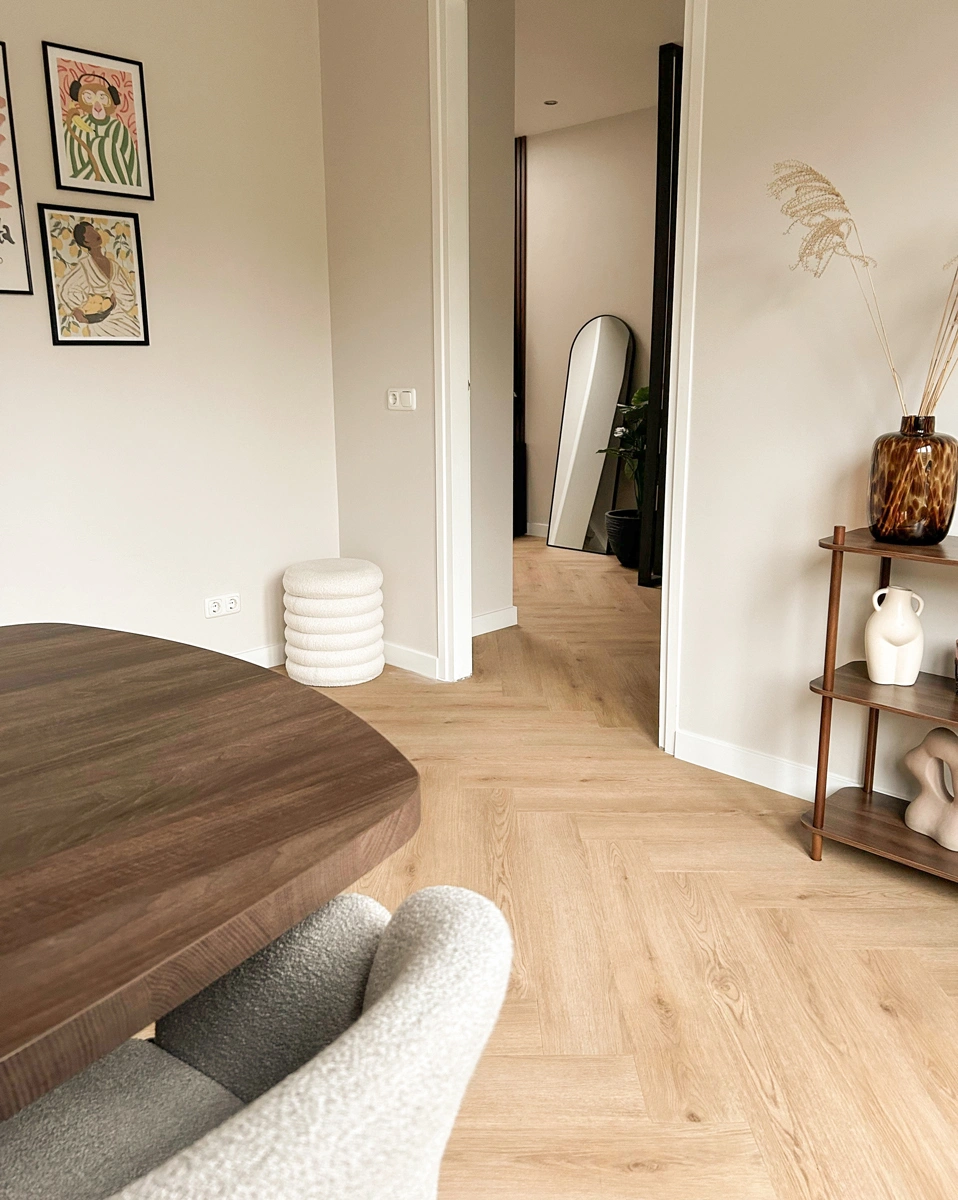 Floer Walvisgraat PVC - Bryde Bruin - Afbeelding 9