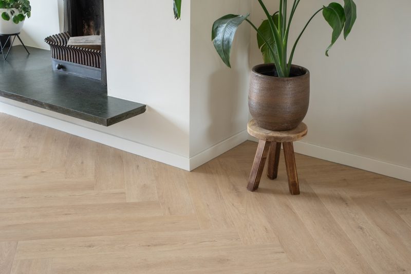 Floer Walvisgraat PVC - Gaia Grijsbeige - Afbeelding 4