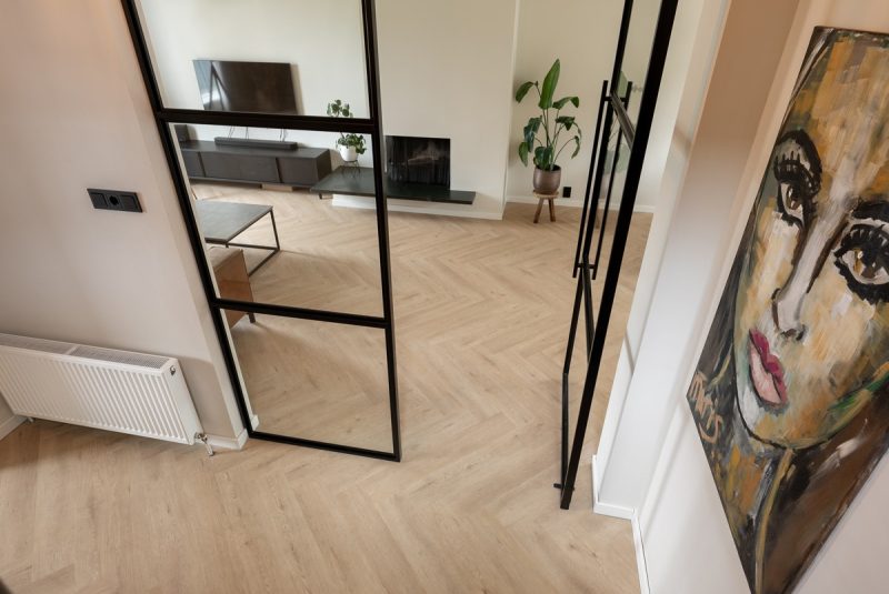 Floer Walvisgraat PVC - Gaia Grijsbeige - Afbeelding 8