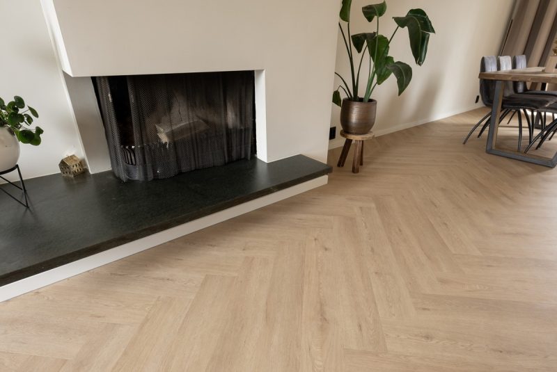 Floer Walvisgraat PVC - Gaia Grijsbeige - Afbeelding 9