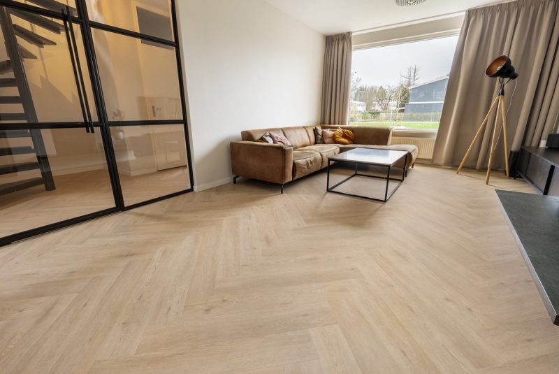 Floer Walvisgraat PVC - Gaia Grijsbeige - Afbeelding 11