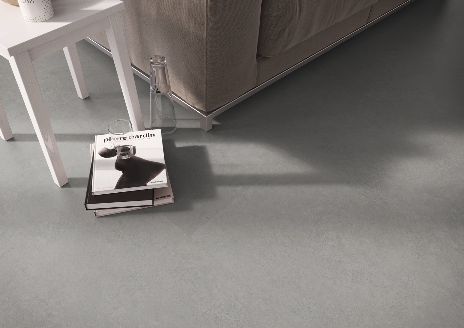 PVC - Belakos Touchstone Medium 102 - toplaag 0.55 - Grijs