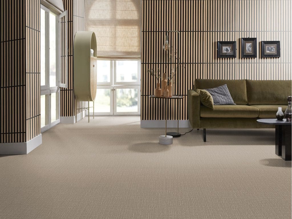 Ambiant Silentlines lattenwand tegel licht eiken brandveilig vilt wandpaneel