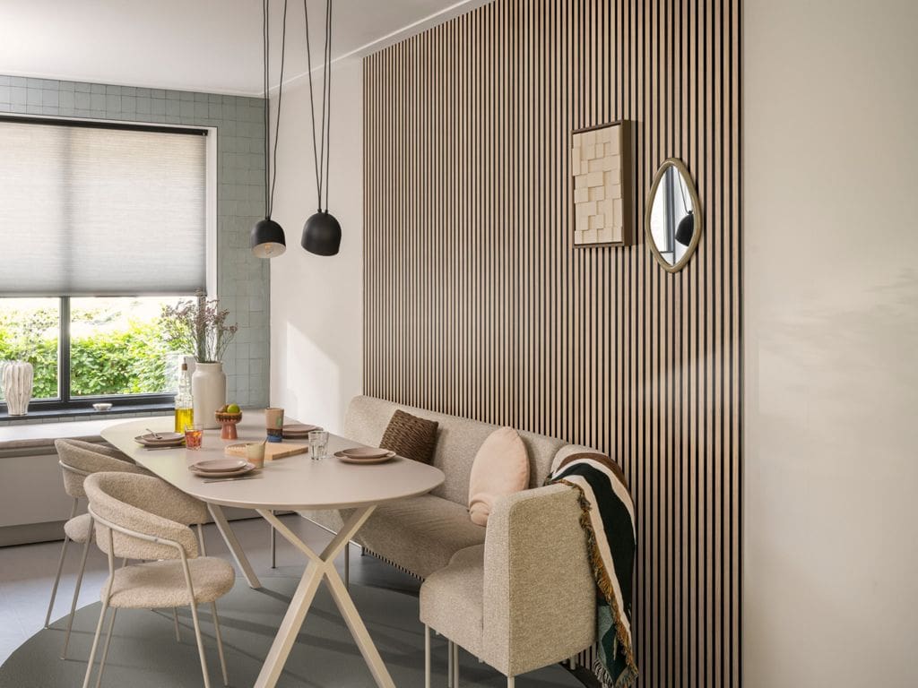 Silentlines lattenwand licht eiken - Afbeelding 3