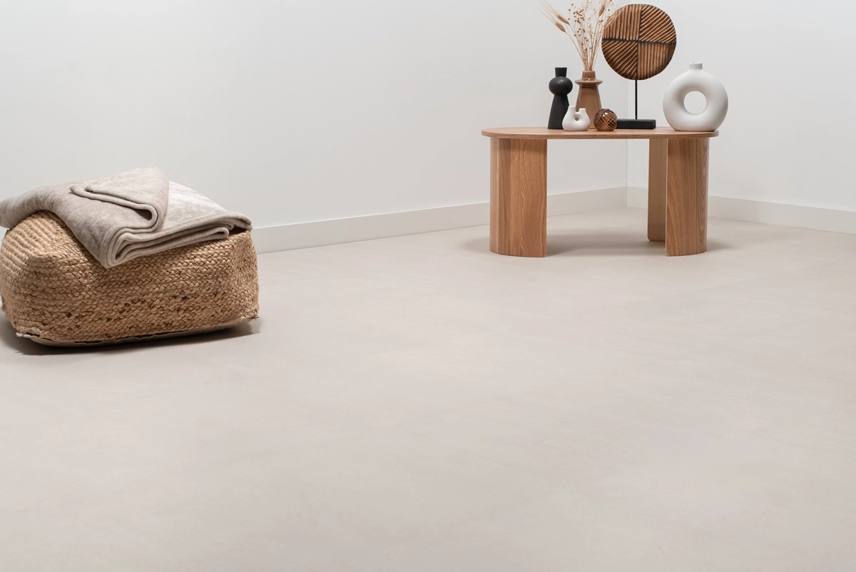 Floer Tegel PVC - Betonlook Zand - Afbeelding 7