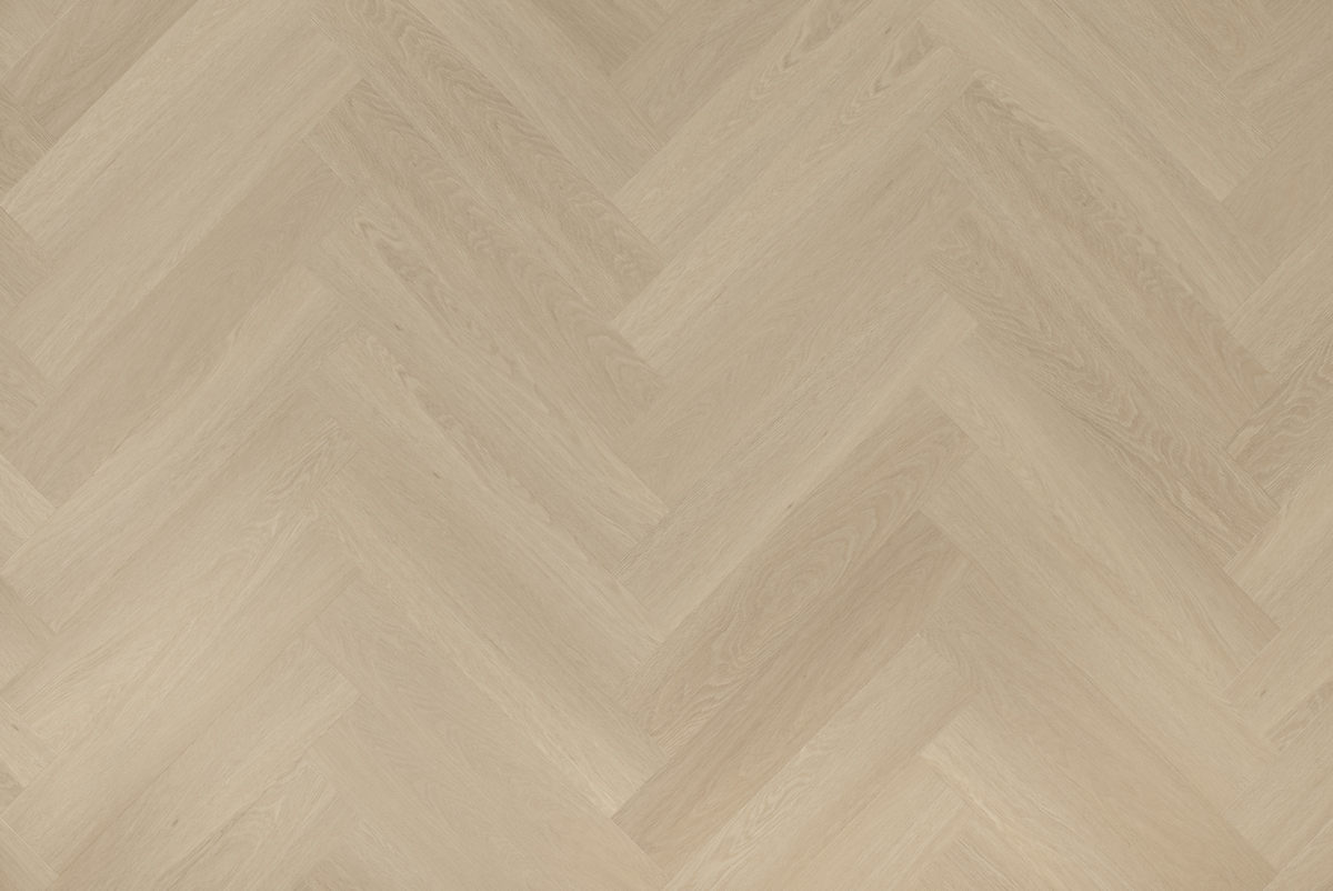 Floer Visgraat PVC - Beige Eiken