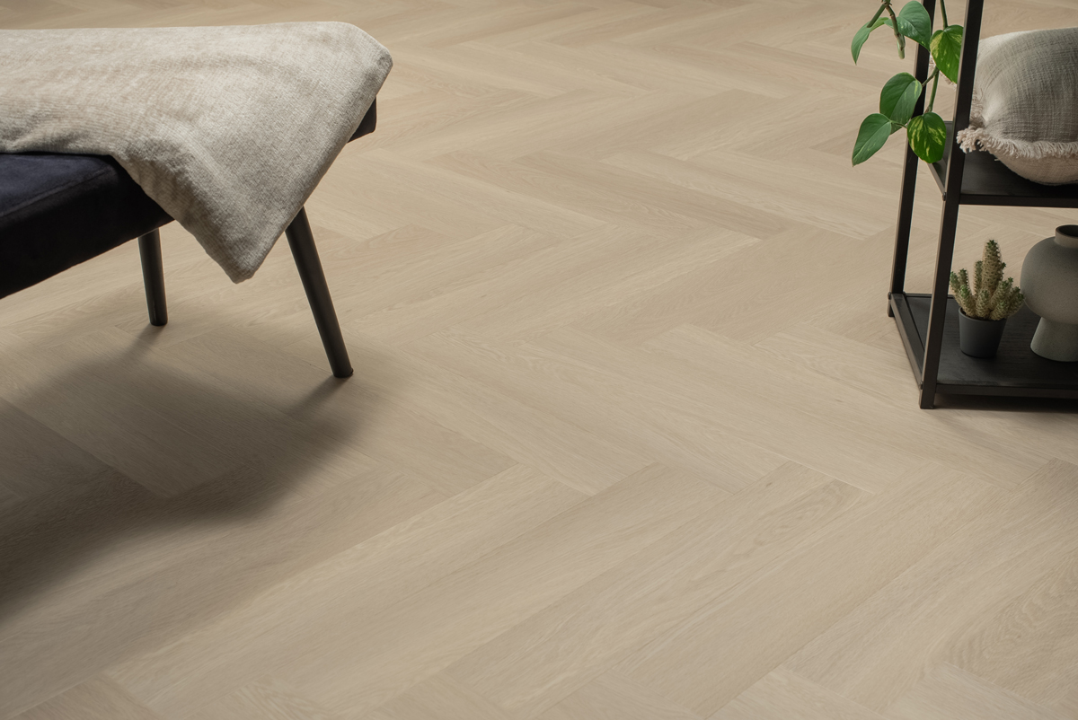 Floer Visgraat PVC - Beige Eiken - Afbeelding 4