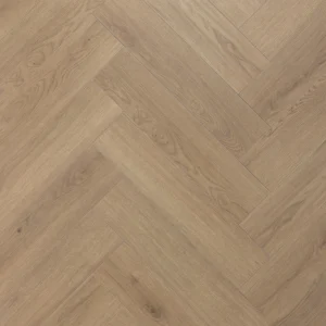 Floer Hybride Laminaat Visgraat - Grijsbeige Eiken