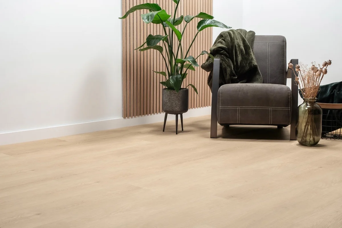 Floer Natuur PVC - Lisse Lichtbruin - Afbeelding 6