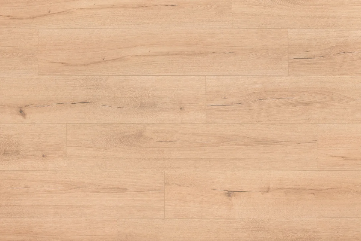 FLOER Hybride Laminaat Bergamo Bruin Eiken Rechte plank extra breed Click