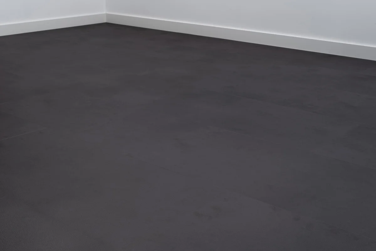 Floer Tegel Click PVC - Betonlook Zwart - Afbeelding 12