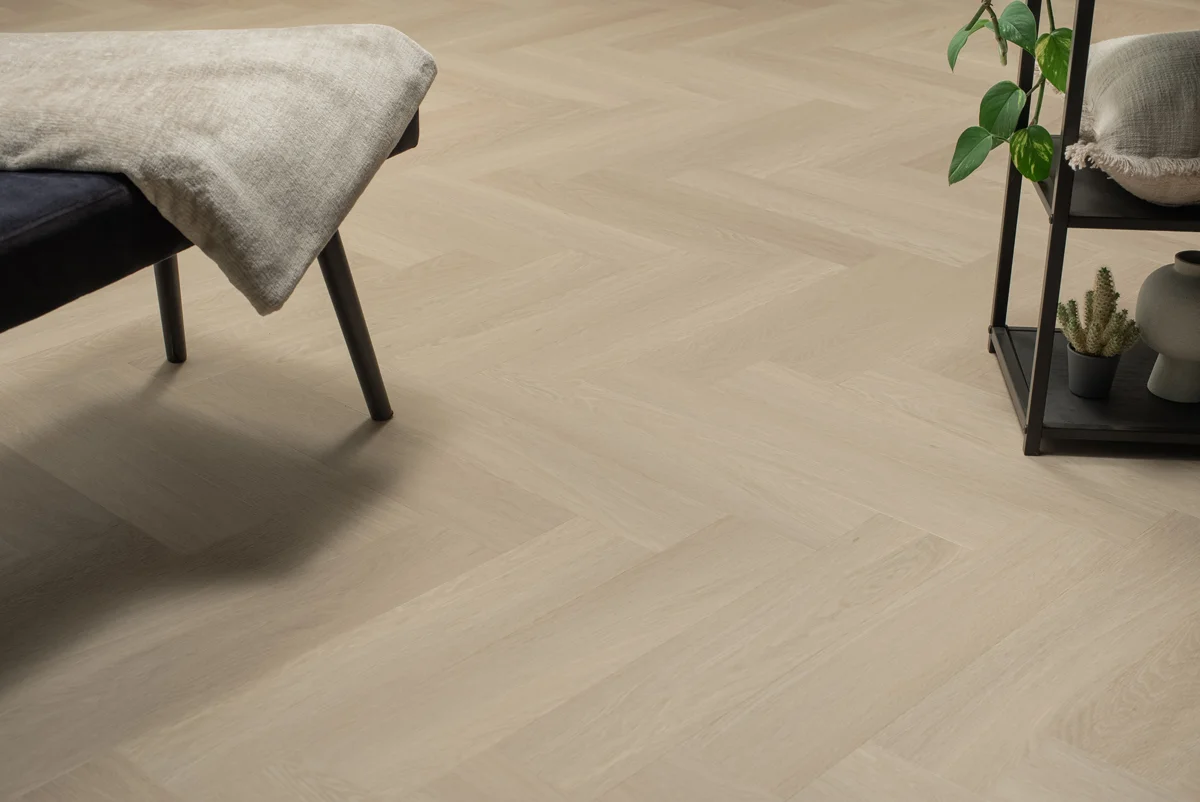 Floer Visgraat PVC - Beige Eiken - Afbeelding 5