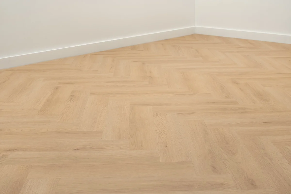Floer Visgraat PVC - Natuur Eiken - Afbeelding 9