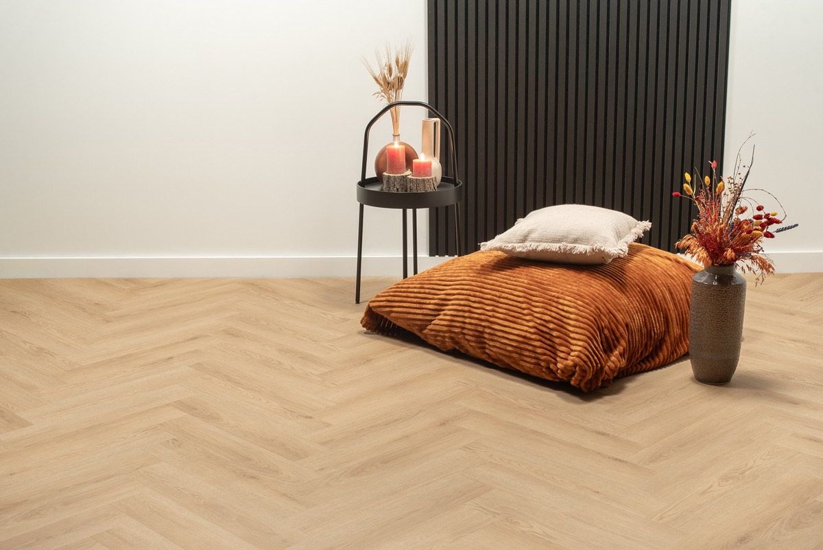 Floer Visgraat PVC - Natuur Eiken - Afbeelding 6